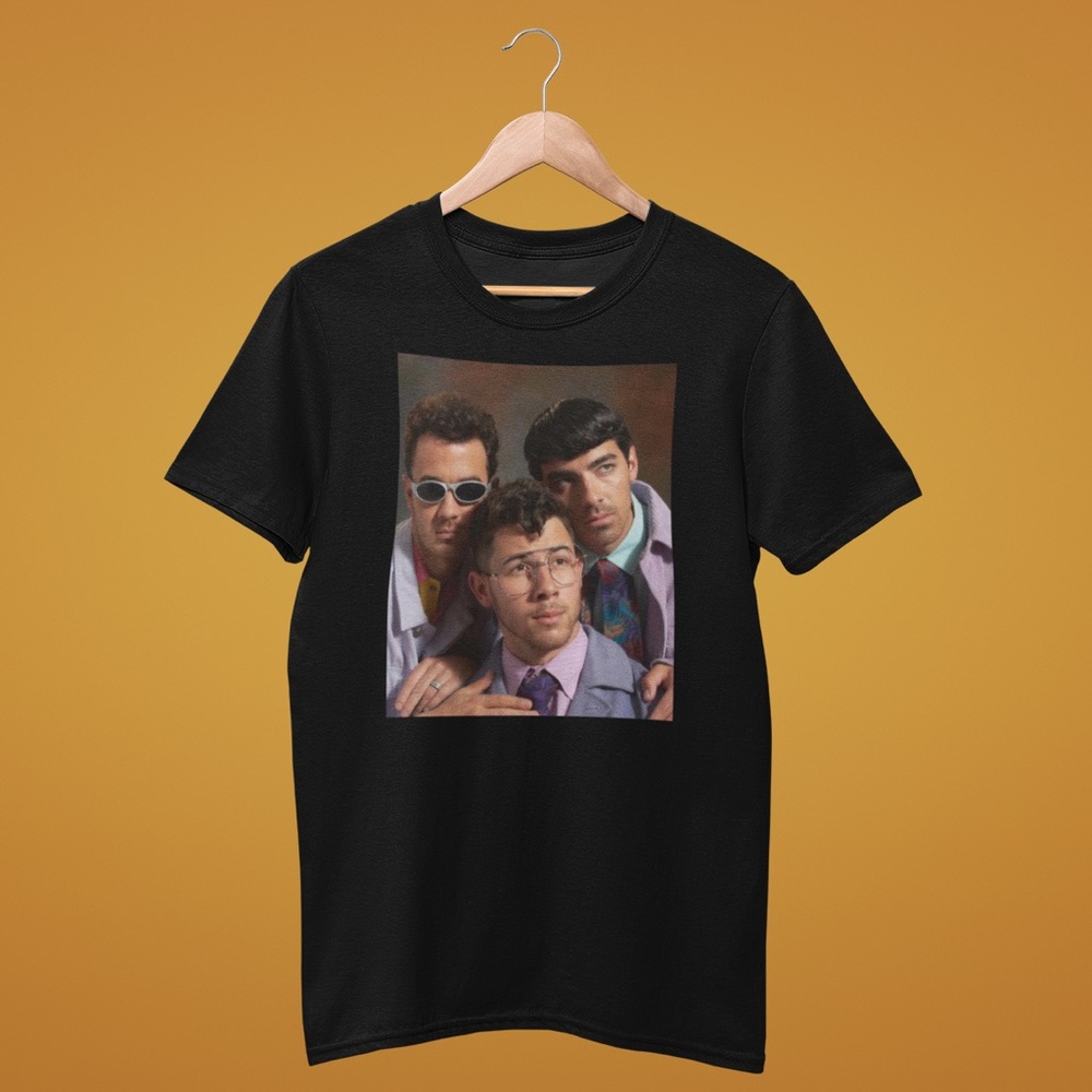Jonas Brothers Black Shirt